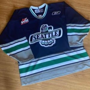 Authentic WHL Reebok Seattle Thunderbirds Jersey